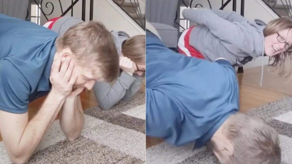 #centerofgravitychallenge: вправа, виконати яку можуть лише дівчата #centerofgravitychallenge: вправа, виконати яку можуть лише дівчата
