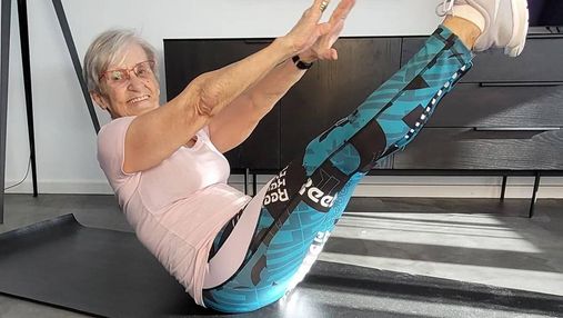 81-річна бабуся стала фітнес-зіркою мережі: фізичній формі жінки позаздрить кожен